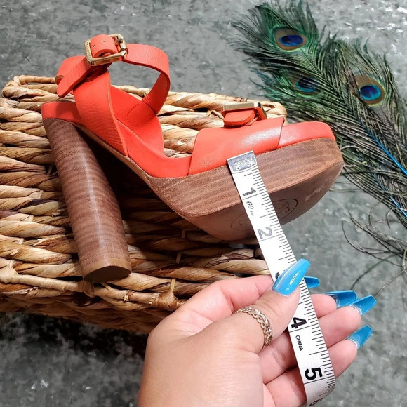 Tory Burch Tatum Nectatine Platform Heels - Picture 8 of 13